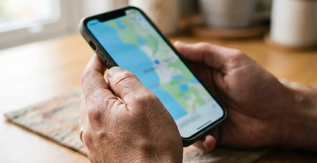 Vista satellitare di una spiaggia italiana che mostra gli indicatori di affollamento: parcheggi, accessi e densità di stabilimenti balneari