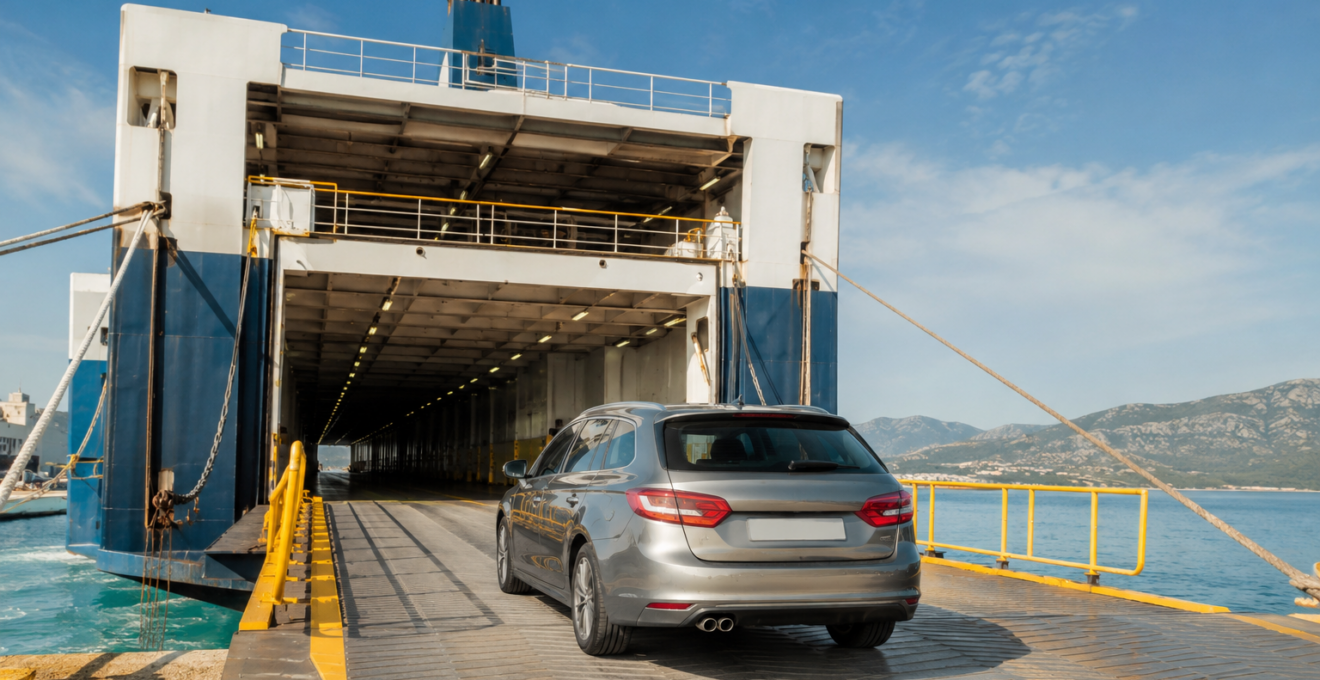 traghetto per la Corsica con l’auto